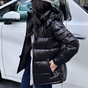 Winter m Mengjia Zhao Rusi Hooded Loose Thickened Mayan Down Jacket for Women Couple Coat Bread Suit
