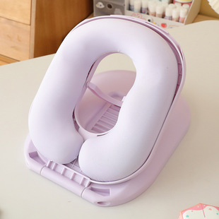 Nap Pillow Student Adult Children Classroom Removable and Washable Folding Pillow Office Lunch Break Sleeping Artifact Pillow
