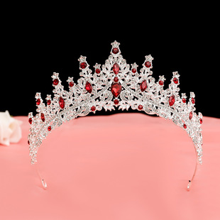 Bridal Crown Headwear 2024 Boutique Eighteen Years Old Adult Ceremony Princess Girlfriend Gift Birthday Internet Celebrant Rhinestone Crown