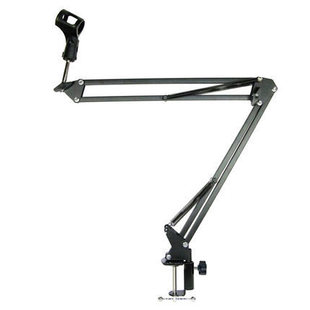 Cantilever bracket desktop universal folding live broadcast with wireless microphone shelf NB35 metal support clip adjustable