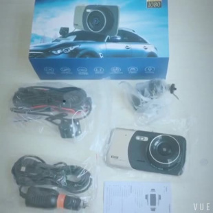E85 car driving recorder 4-inch HD night vision driving recorder dual lens double recording factory wholesale