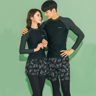 2023 New Arrival Diving Suit Men's Split Long Sleeve Trousers Snorkeling Jellyfish Suit Warm Swimming Suit for Couple Women Surf Suit