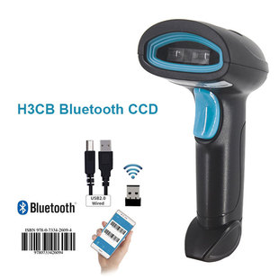 Hot sale Holyhah H3 scanner wireless one dimensional laser barcode scanner wired red bar code