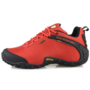 Upgraded version of toe cap car line lesifeisi colorful outdoor sports hiking shoes men's and women's waterproof hiking shoes