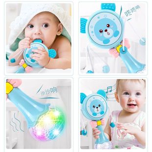 Cross-border baby rattle can chew 3-6 3-month-old newborn baby rattle toy 0-1 years old