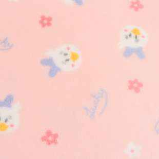 Flannel Printed Donald Duck Printed Fabric Home Textile Home Pajamas Autumn and Winter Nightdress Shoes Hat Fabric