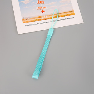 Boutique 16cm color Cup lanyard simple solid color thermos cup hanging rope nylon wrist strap lanyard a generation of hair