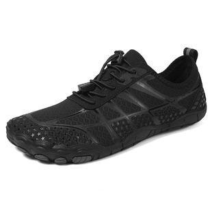 2025 new outdoor barefoot five-finger plus size swimming shoes cross-border adult non-slip beach wading shoes