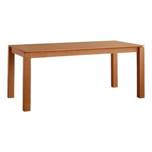 Nordic All Solid Wood Dining Table and Chair Combination Household Dining Table Japanese Style Small Apartment Large Board Table Cherry Wood Desk Workbench