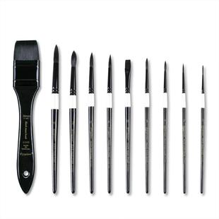Giorgione Black Swan Watercolor Pen suit 10 Gift Box Travel No. 6 No. 8 Watercolor Pen Imitation Squirrel Hair