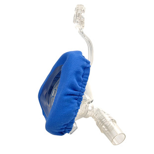 Full face mask bushing blue padded breathing mask cotton pad breathable cotton pad full face mask cloth cover