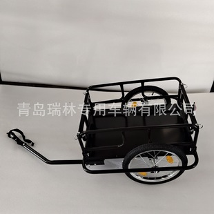European and American Popular Foldable Disassembly Bicycle Trailer Cargo Pet Single Wheel Trailer