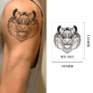 Herbal Tattoo Sticker Juice Semi-permanent Waterproof Sweat-proof Small Clear Cute Tattoo Sticker Lasting Sticker Online Celebrity for Men and Women