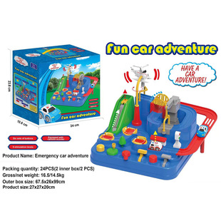 <New Adventure> Amazon Hot Break-through Railcar Children's Exercise Puzzle Adventure Break-through Game Toy