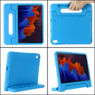 Для Samsung Tab S7FE пенопласт портативный кронштейн EVA плоский чехол Детский защитный чехол против падения S7 Plus поколения