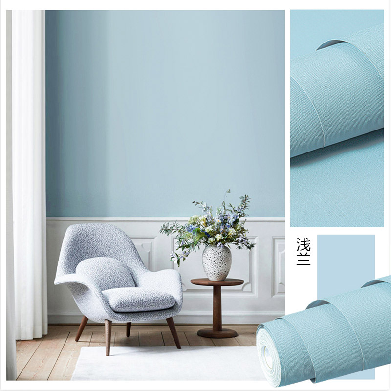 Wow Macaron Aluminum Foil Wallpaper Self-Adhesive Waterproof and Moisture-Proof Wall Stickers Bedroom Self-Adhesive Cozy Wall Stickers Indoor Mildew-Proof