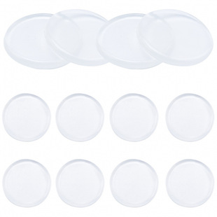 Punch-free Traceless Silicone Anti-collision Door Sticker Door Handle Anti-collision Mat Wall Mute Sticker Refrigerator Silent Door Dash Mat