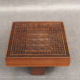 Даосские принадлежности 100 000 Guanyuhuang Money Printed Pan Yuhuang Tongbao Printed Pan из цельного дерева