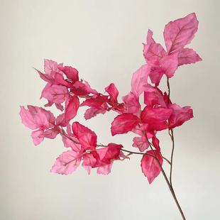 Blue Bird leaf artificial flower wedding hall hotel ceiling leaf wedding road lead flower row flower Mori fake flower ornaments