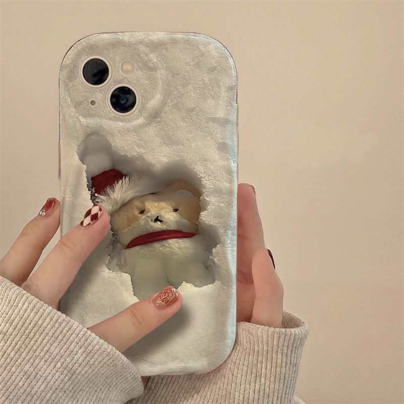 Snow Bear Case for Apple 17 Pro Max, Apple 17 Pro, Soft Case for Apple 17 Air, Drop Protection for 17 Small