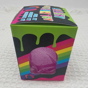Little Red Riding Book Muscle Vigorously Creative Rainbow Sugar Kneading Cross-border Candy Maltose Kneading Music Decompression Slow Rebound Toy