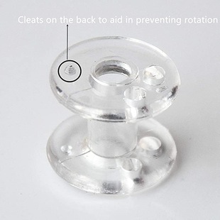 Cross-border retail curtain accessories 4 sets of Venetian blinds sheave transparent reel accessories
