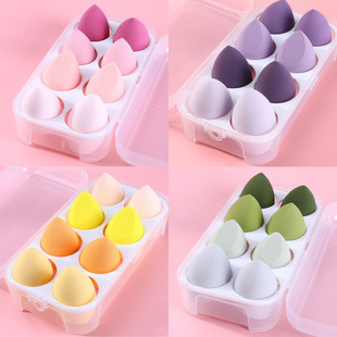 Super Soft Beauty Makeup Egg Air Cushion Powder Puff Water Drops Gourd Slant Cut Makeup Sponge Face Puff Not Eating Powder Makeup Egg