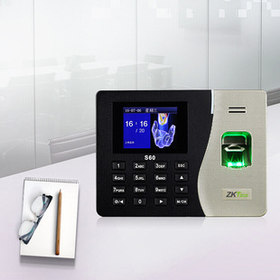 Zkteco Central Control Punch Card Machine S60 Entropy Base St200 Fingerprint Attendance Machine Wise Eye Software
