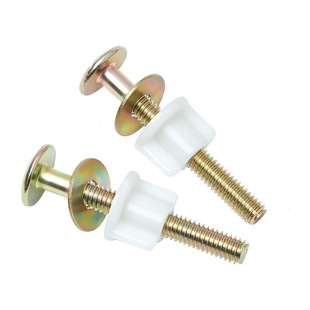 Toilet Tank Screw Fittings Fasteners Toilet Split Tank Bolt Copper/Stainless Steel/Iron Color Zinc Plated