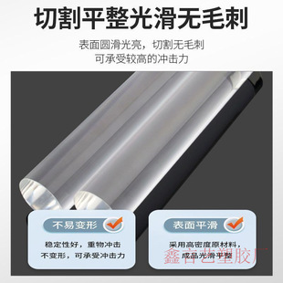 High acrylic rod plexiglass rod acrylic color solid light guide rod round rod processing polishing