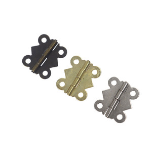 Flower hinge zinc alloy Antique butterfly hinge cabinet hardware accessories gift box hinge wooden box hinge