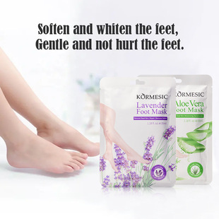 KORMESIC Полная английская пленка для ног foot mask уход за ногами увлажняет и увлажняет трансграничные внешнеторговые производители оптом