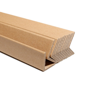 Add Hard Paper Corner Protectors Cross-border Transportation Pallet Furniture Packaging L-shaped Kraft Paper Protectors Thickened Edge Protectors Carton Anti-collision
