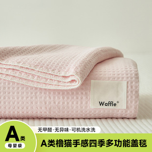 Blanket Nap Office Nap Blanket Spring and Autumn Sofa Blanket Thin Air-conditioning Blanket Towel Shawl Blanket Aviation Blanket