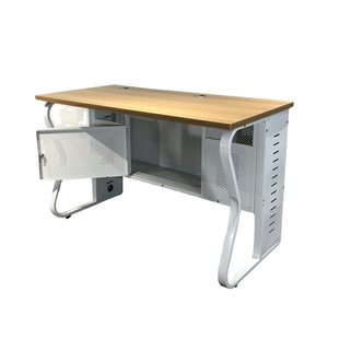 School Computer Room Computer Desk Training Course Computer Desktop Desk Primary and Secondary School Students Classroom Microcomputer Room Double Student Desk and Chair