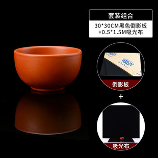 genuine goods black white board photography acrylic reflection board jewelry gourmet cosmetics shooting props mirror