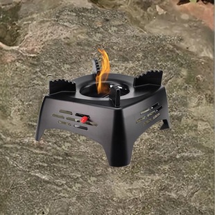Solid Alcohol Stove Base Outdoor Portable Small Hot Pot Household Alcohol Block Heating Dry Pot Stove Camping Wild Cooker