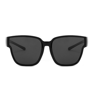 In stock new myopia glasses large frame fashion driving fishing outdoor men's sunglasses big face slimming women's sunglasses