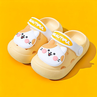 Children's Non-slip Cartoon Hole Shoes Wholesale Summer Slippers Children's Baby Summer Girls' Sandals Children's Sandals Kids