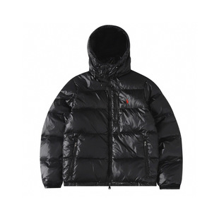 Ralph Lauren Lauren классический новый бархатный пуховик съемная шляпа супер толстая пара пальто
