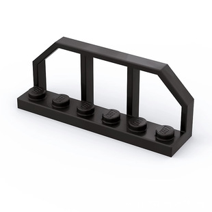 [50g] 6583 Cross-border Domestic Compatible Lego Small Particle Building Blocks 1.5x 6x 2 Handrail Rear Fence
