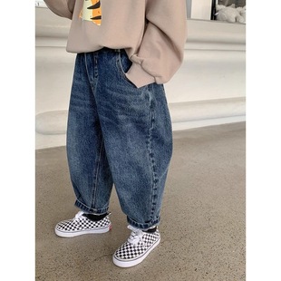 Boys' Super Soft Jeans 2025 New Spring and Autum Korean Style Fashion Trendy Kidsren's Casual Pants Little Boy Pants