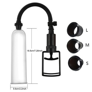 Foreign trade small size vacuum air pump men's pull rod negative pressure penis trainer aircraft cup adult sex toys