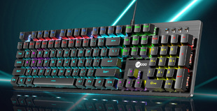 Laiku GK302 mechanical keyboard e-sports game 104 key green axis real mechanical keyboard