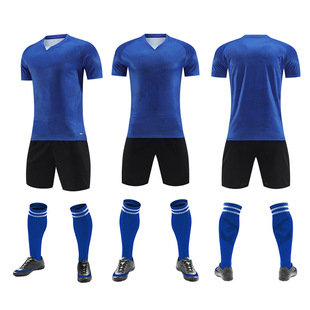 Factory Football Clothes in stock Wholesale Printing Soccer Training Clothes Primary School Students Senior high school University Team Football Competition Clothes