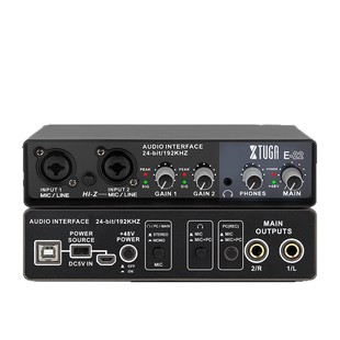 Professional Microphone Recording Sound Card USB Computer Driver-Free Microphone Live Recording Karaoke Artifact Equipment