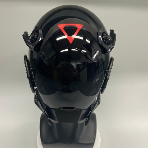 2077 Cyberpunk Mask COS PUBG Headgear Halloween Adult Full-Face Mecha Mask Helmet