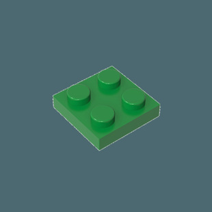 [50g] 3022 Domestic Building Blocks Small Particle Parts Technology Parts Basic Brick Accessories 2X2 Thin Plate Bricks