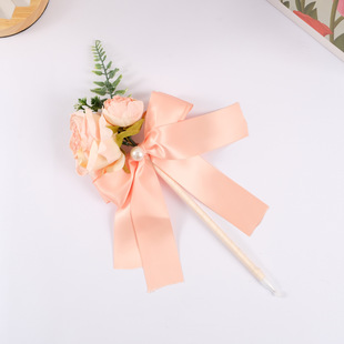 Factory Direct Sale of Teachers' Day Gifts to Students and Teachers Advanced Sense Gifts Flower Pen Simulation Flower Pen bouquet