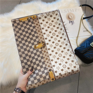 Plaid scarf women's autumn and winter fashion warm new scarf outside high sense Korean printed large shawl wholesale